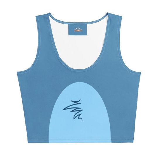 The 626 3D Crop Tank Top for Womens