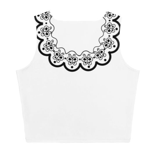 The Mirabel 3D Crop Tank Top for Womens