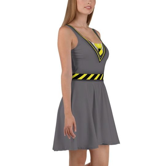 The Loyal House Skater Dress – Fun Cartoon Style Casual Outfit for Women
