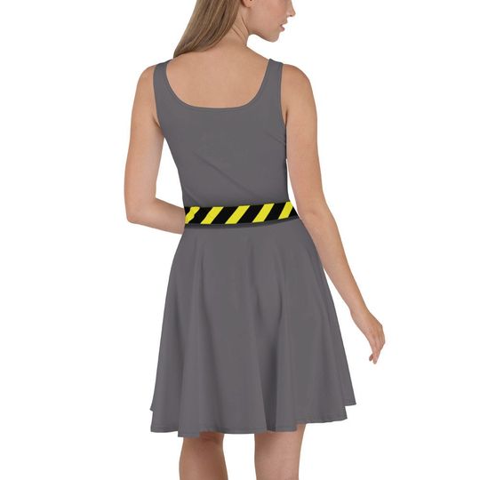 The Loyal House Skater Dress – Fun Cartoon Style Casual Outfit for Women