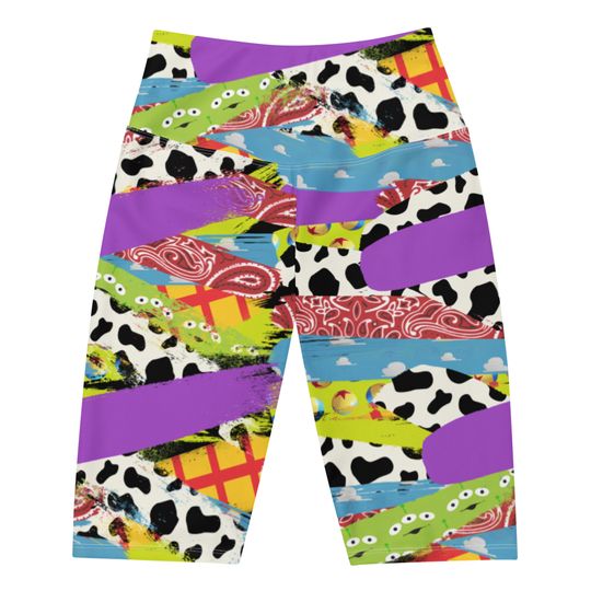 Toys Brushstrokes Biker Shorts