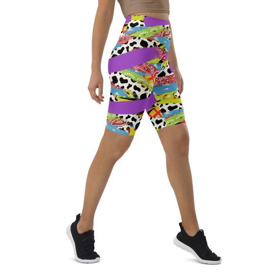 Toys Brushstrokes Biker Shorts