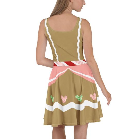 Gingerbread Lady Christmas Party Dress