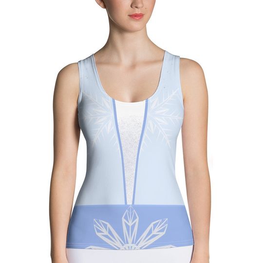 Elsa 3D Tank Top for Women