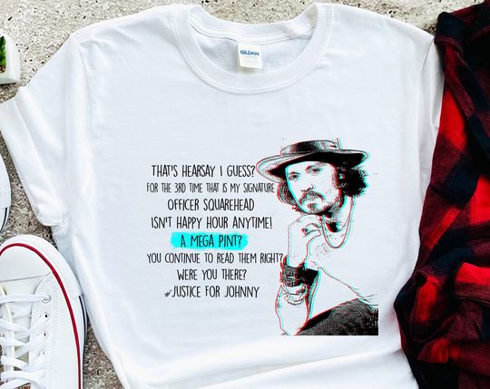 Johnny Depp Quotes Shirt