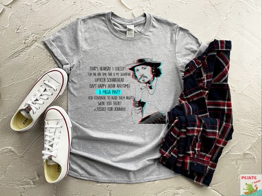 Johnny Depp Quotes Shirt