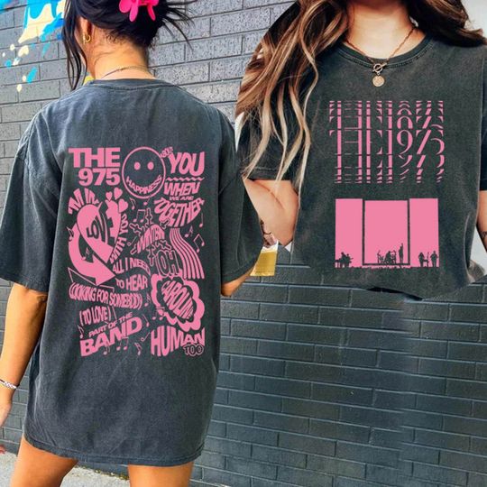 The 1975 Vintage Retro Shirt, Pinky The 1975 Shirt, The 1975 Tour Shirt