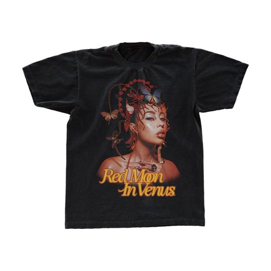 Kali Uchis T-Shirt, R N B Shirt, Reggaeton Shirt, Rap Shirt, Red Moon In Venus Album Shirt