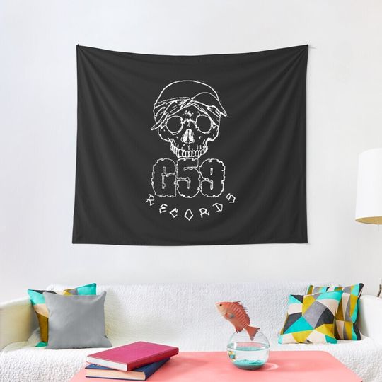 Grey59Tapestries, Suicideboys Wall Tapestry, Grey59 Rap Wall Hanging