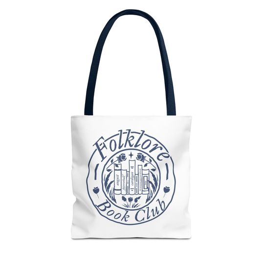 Folklore Book Club Tote Bag | Taylorr Inspired Tote Bag | Folklore Inspired Tote Bag