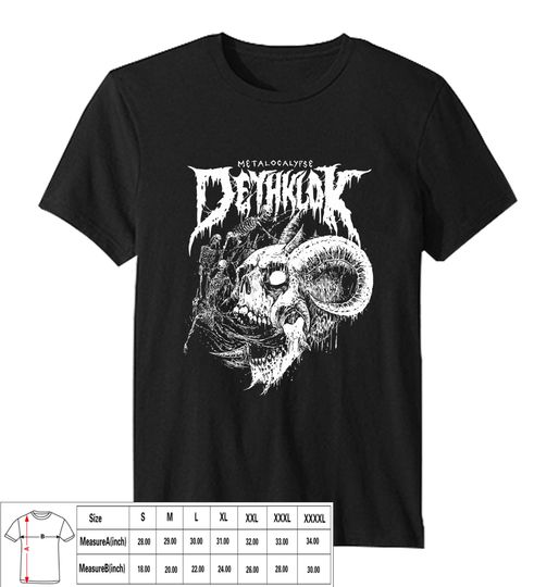 Dethklok Metalocalypse death metal Band New Gildan T-Shirt