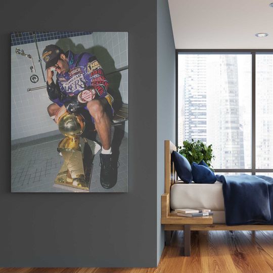 Kobe Bryant Poster  - Lakers Championship - Kobe Wall Art