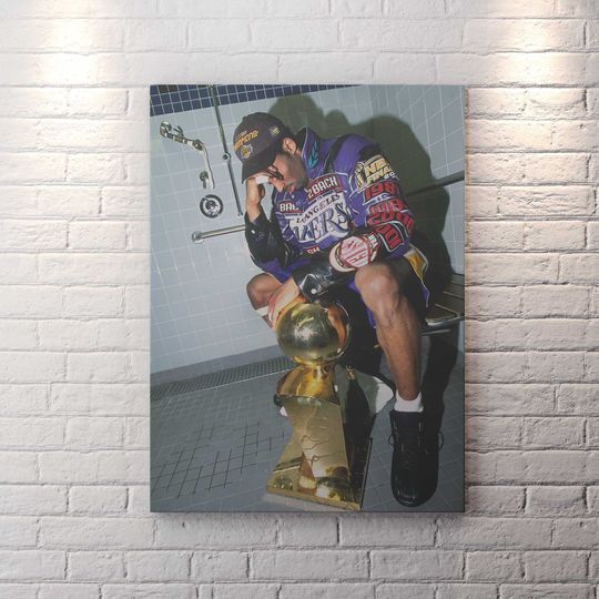 Kobe Bryant Poster  - Lakers Championship - Kobe Wall Art