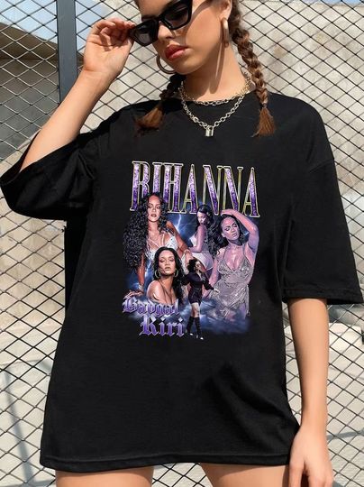 Rihanna Vintage 90s Shirt, Rihanna Bootleg Retro Fan Shirt, Rihanna Music Retro Shirt