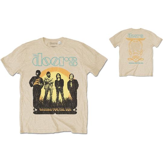 The Doors Unisex Tee: 1968 Tour (Back Print)