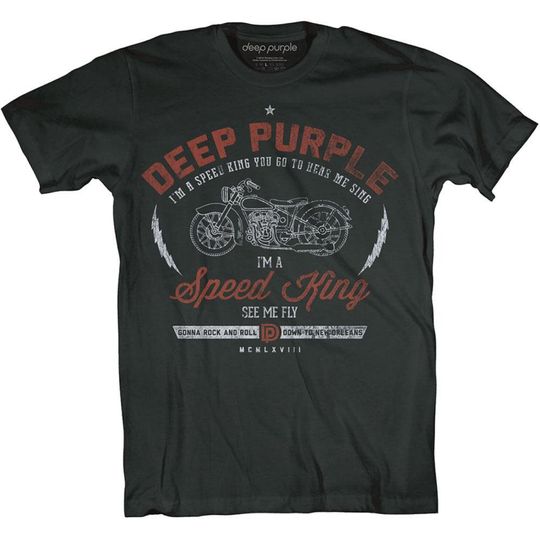 Deep Purple Unisex Tee: Speed King