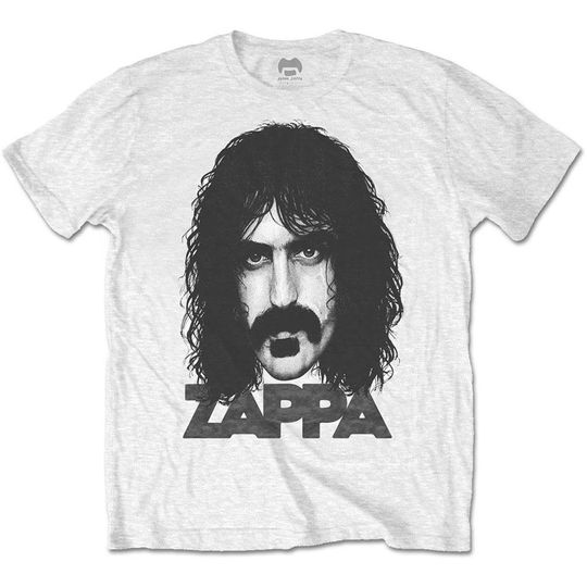 Frank Zappa Unisex Tee: Big Face