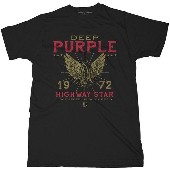 Deep Purple Unisex Tee: Highway Star