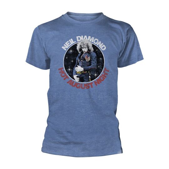 Neil Diamond Unisex T-shirt: Neil Hot August Night