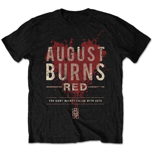 August Burns Red Unisex Tee: Hearts Filled