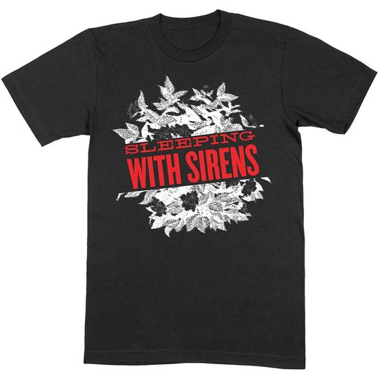 Sleeping With Sirens Unisex Tee: Floral