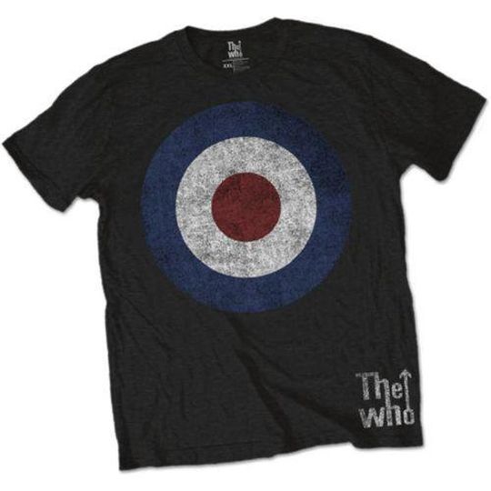 The Who Unisex Tee: Target Distressed