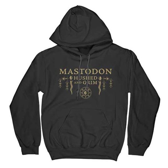 Mastodon Unisex Pullover Hoodie: Hushed & Grim Cover