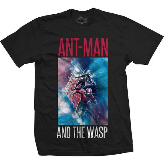 Marvel Comics Unisex Tee: Ant Man & The Wasp Action Block