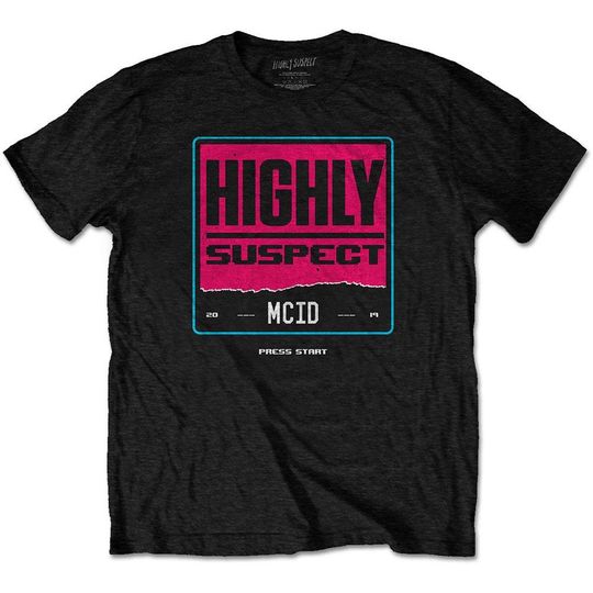 Highly Suspect Unisex Tee: Press Start