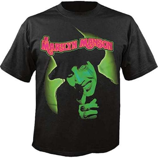 Marilyn Manson Unisex Tee: Smells Like Children