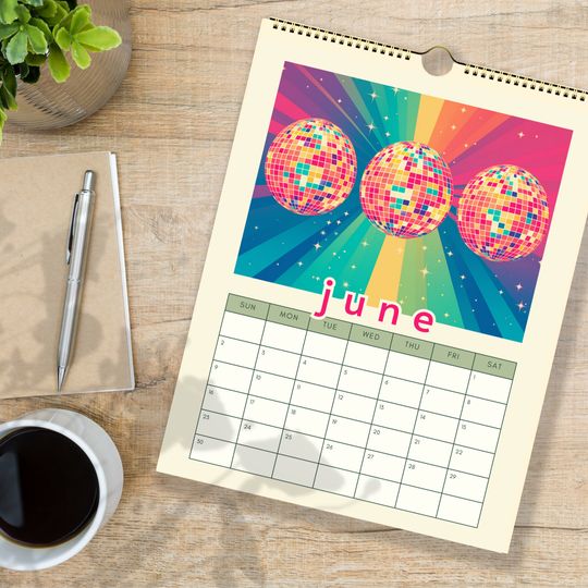 2024 Disco Ball Calendar