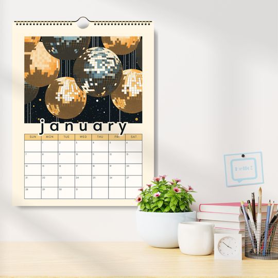 2024 Disco Ball Calendar