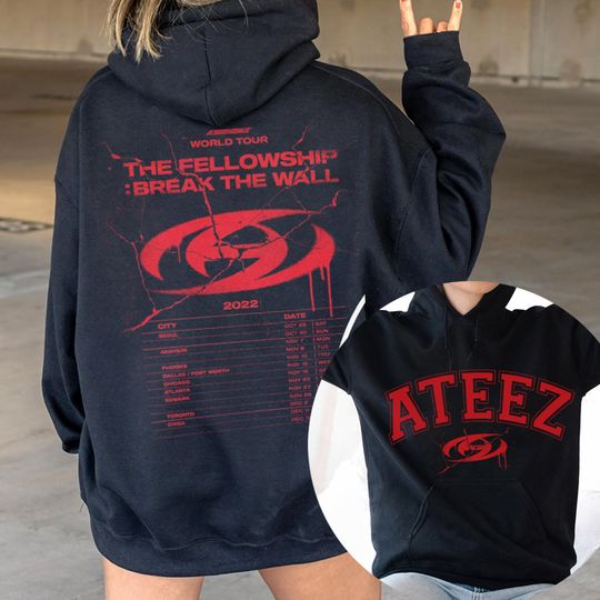 Ateez World Tour 2022 Hoodie