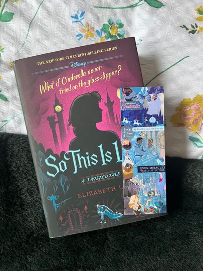 Disney Inspired Cinde Collage Bookmark