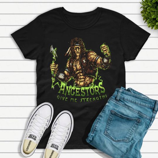 Mortal Kombat NIGHTWOLF T-Shirt, Mortal Kombat Shirt Fan Gift, Nightwolf Shirt, Mortal Kombat Game Shirt