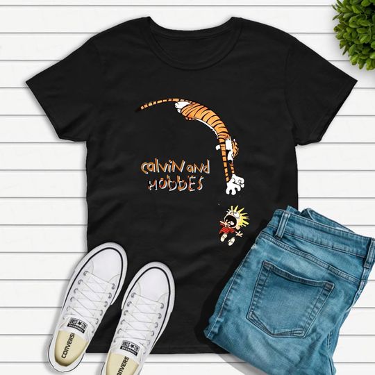 Calvin And Hobbes Funny T-Shirt, Calvin And Hobbes Shirt Fan Gift, Calvin And Hobbes Vintage Shirt