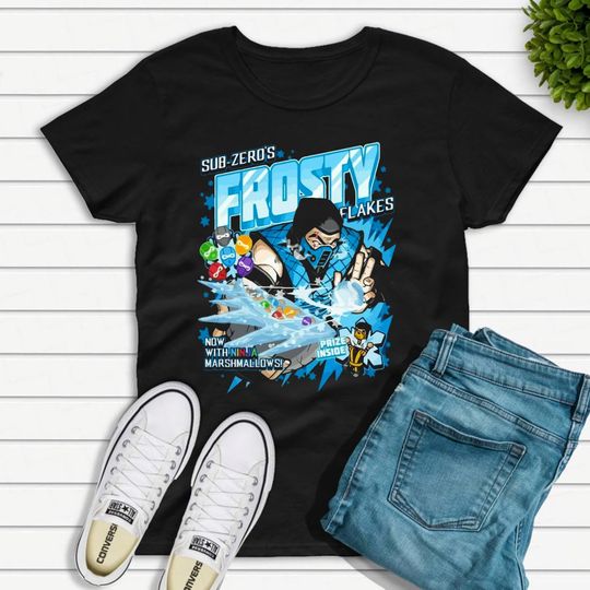 SUB-ZEZO Mortal Kombat Parody Frosty Video Game T-Shirt Unisex Size S-5XL, Funny Subzero Shirt, Funny Mortal Kombat Shirt