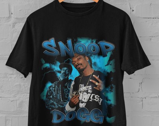 Snoop Dogg Graphic Vintage Rapper T-shirt