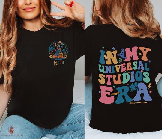 Personalized In My Universal Studios Era Shirt, Disneyland Universal Studios Shirt