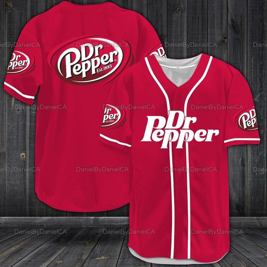 Dr Pepper Baseball Jersey