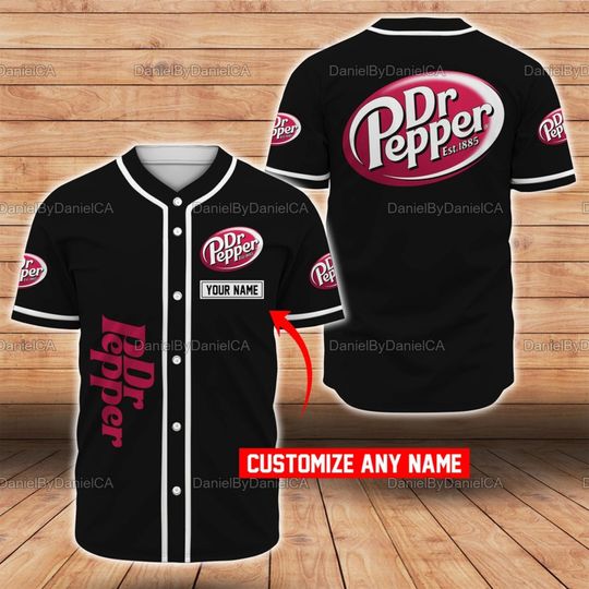 Dr Pepper Baseball Jersey
