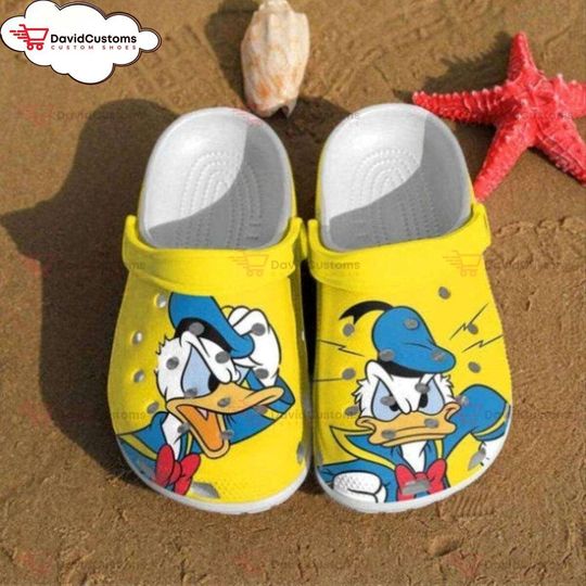 Donald Duck Disney Clogs, Disney Sandal Clogs