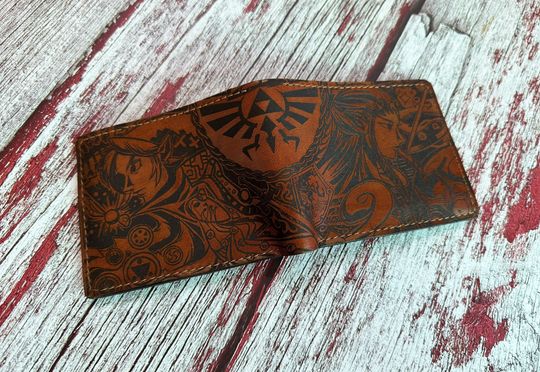 Legend of Zelda Leather Bifold Wallet