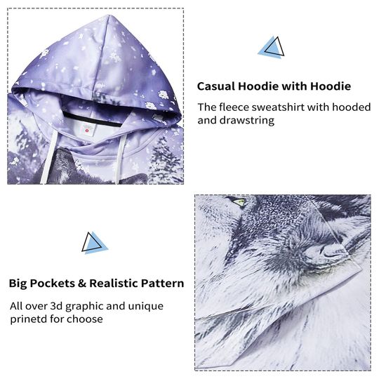 Jesus Christ Lion Way Maker Miracle Worker 3D Pullover Hoodie