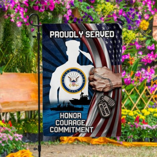 US Navy Garden Flag