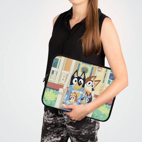 BlueyDad  Laptop Sleeve, Back to School