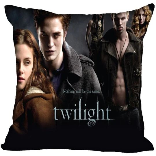 Twilight Saga Pillow, Bella Swan Robert Pattinson Edward Cullen Birthday Gift Christmas Gift Mother's Day Gift Valentine Gift For Girl