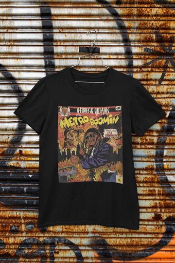 Metro Boomin Heroes & Villains Album | Metro Boomin Print Shirt