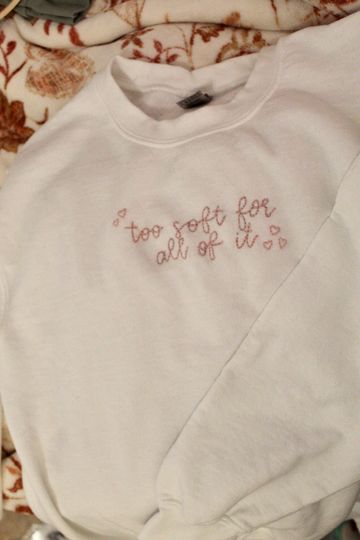 sweet nothing midnights embroidered sweatshirt!