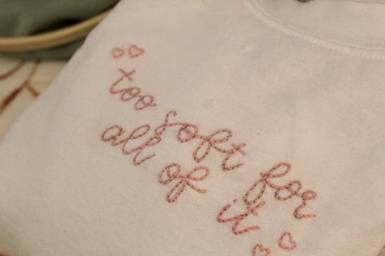 sweet nothing midnights embroidered sweatshirt!